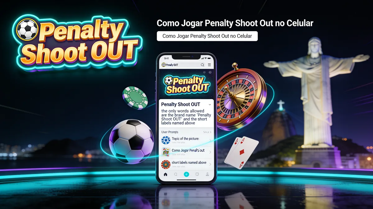 Como Jogar Penalty Shoot Out no Celular: guia de penalty shoot out para jogadores no Brasil